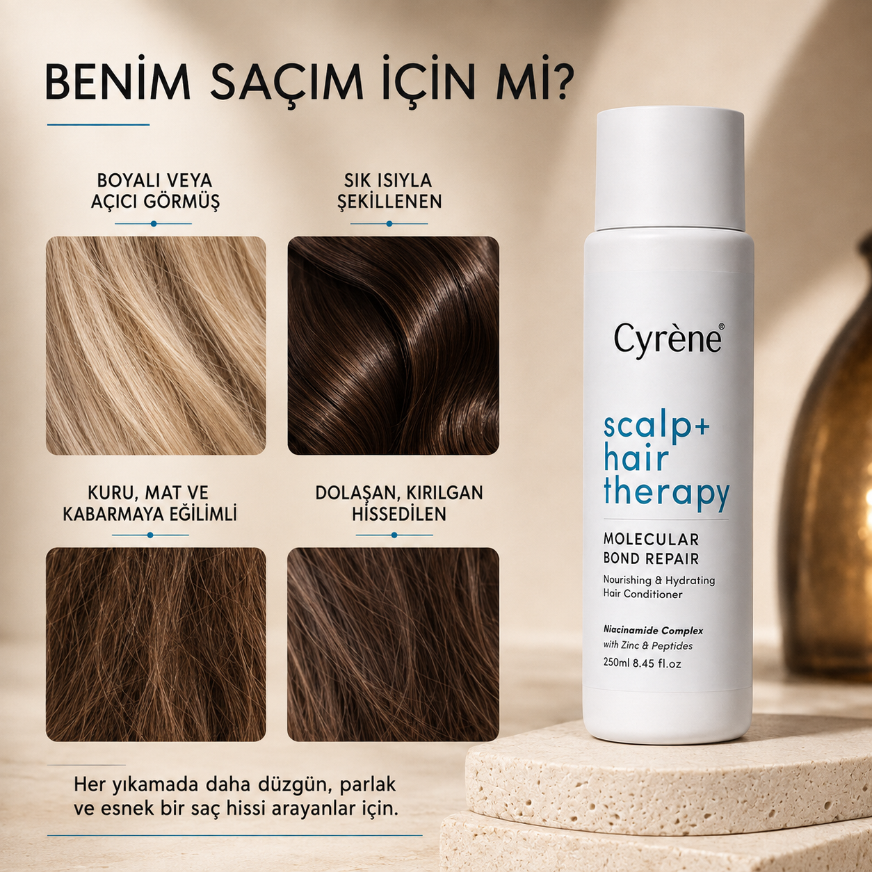 Scalp Hair Therapy Molecular Bond Repair Hair Conditioner