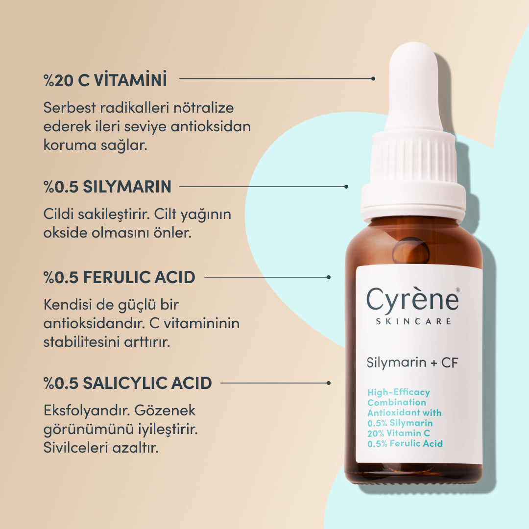 Silymarin CF Serum - Cyrène Skincare