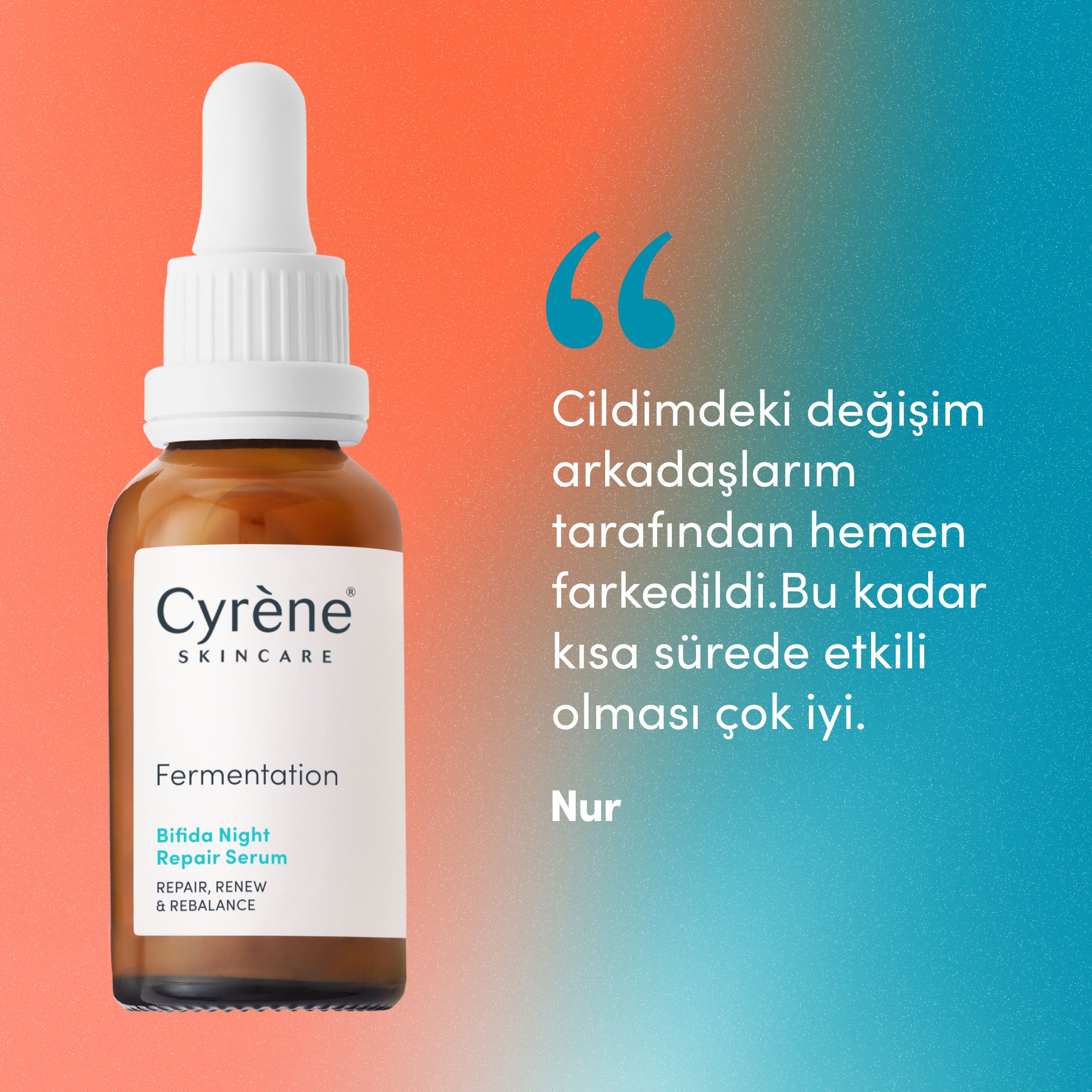 Bifida Night Repair Serum - Cyrène Skincare
