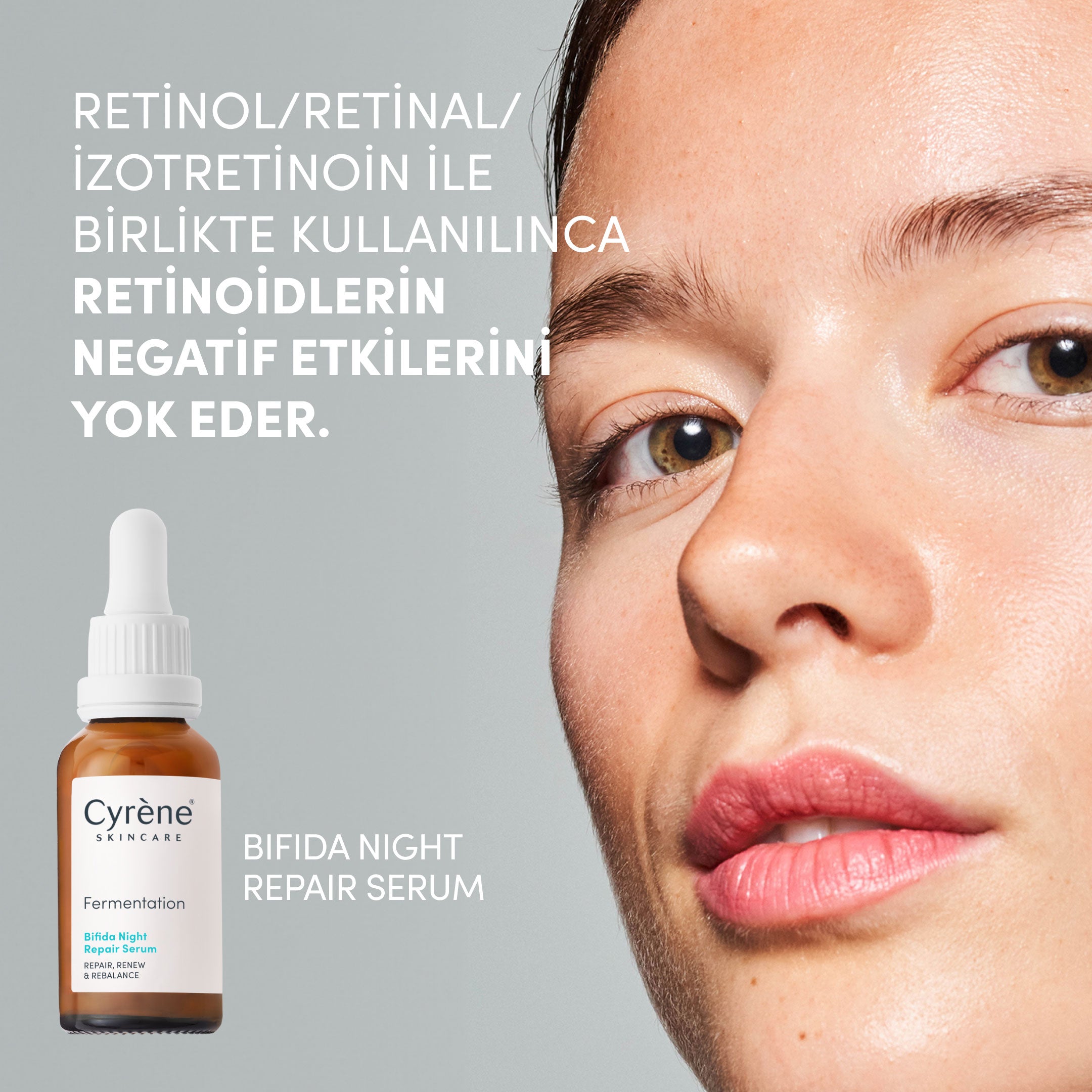 Bifida Night Repair Serum - Cyrène Skincare