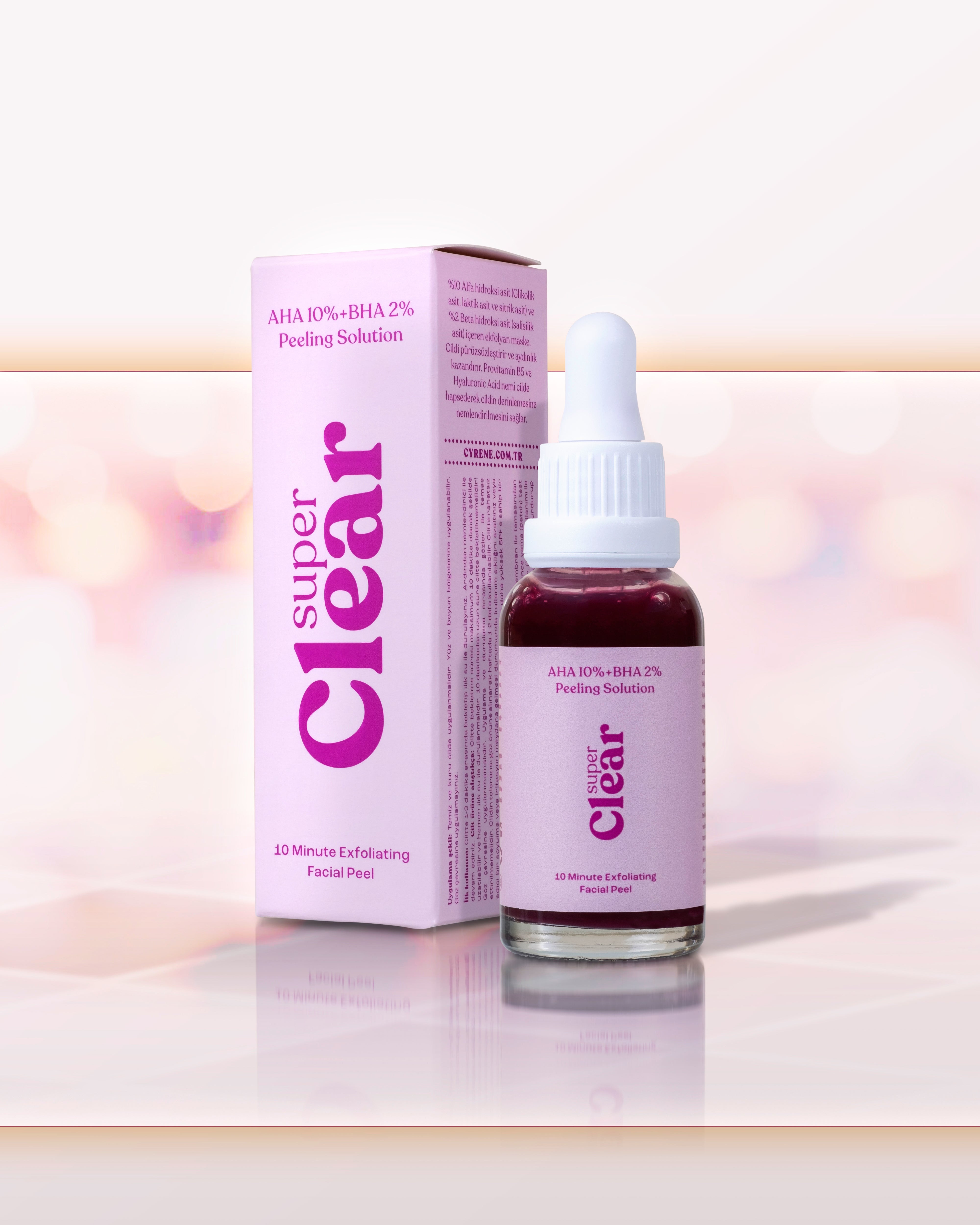 Super Clear Peeling Solution - Cyrène Skincare
