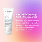 AHA/BHA Exfoliating Gentle Cleansing Gel - Cyrène Skincare