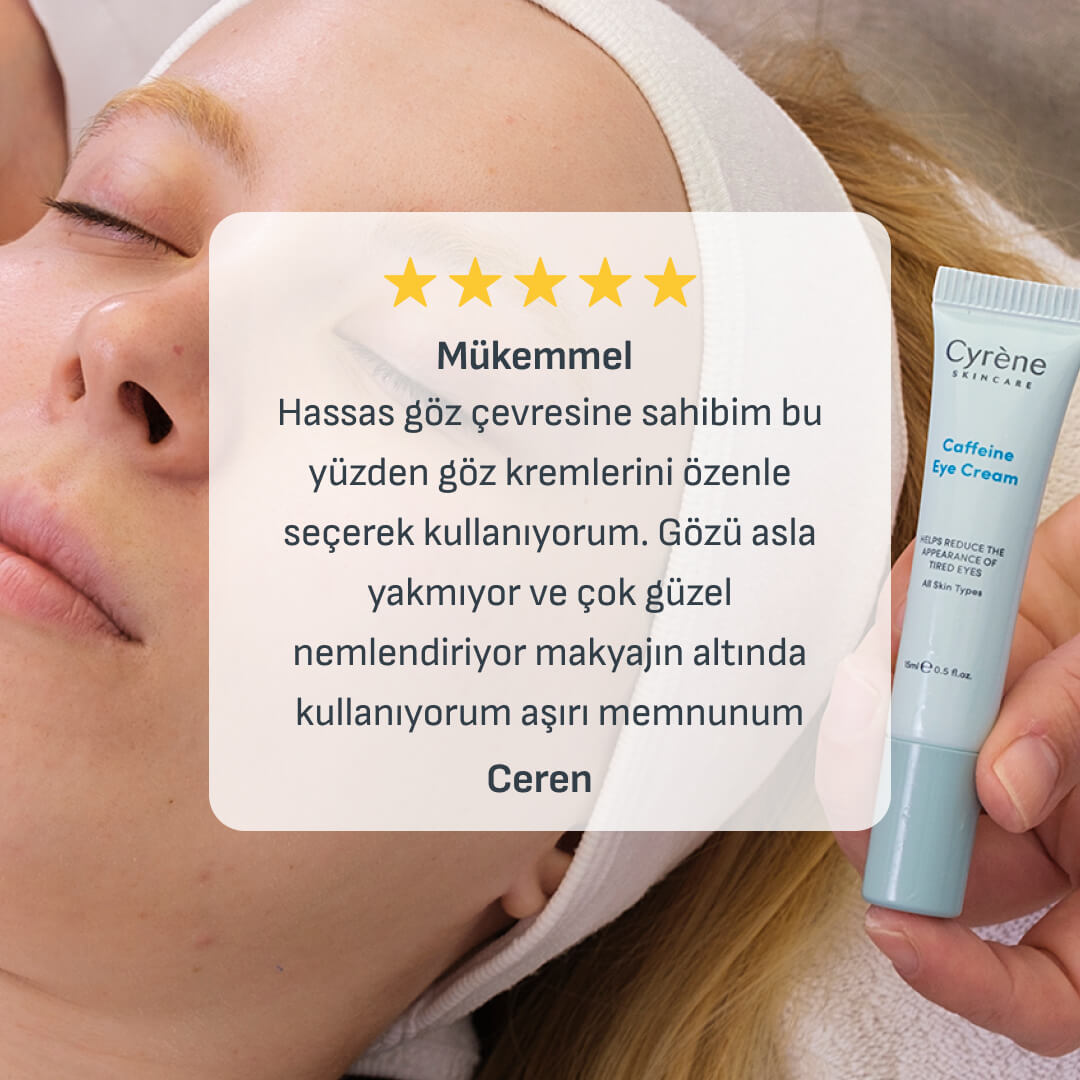 Caffeine Eye Cream - Cyrène Skincare